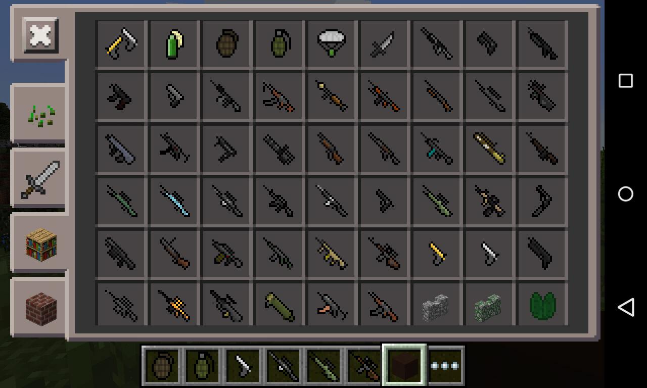 Mod Desnoguns Mod More Than 50 Weapons R025 By Desno365 Mcpe Mods Tools Minecraft Pocket Edition Minecraft Forum Minecraft Forum